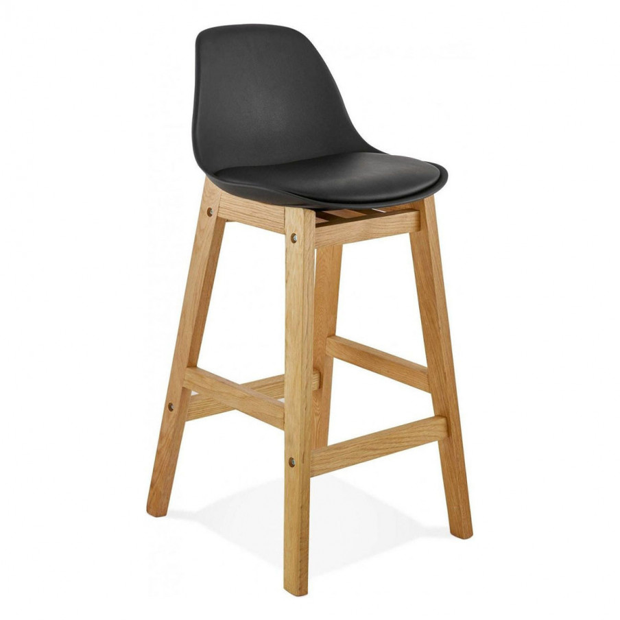 Chaise de bar en bois de chêne